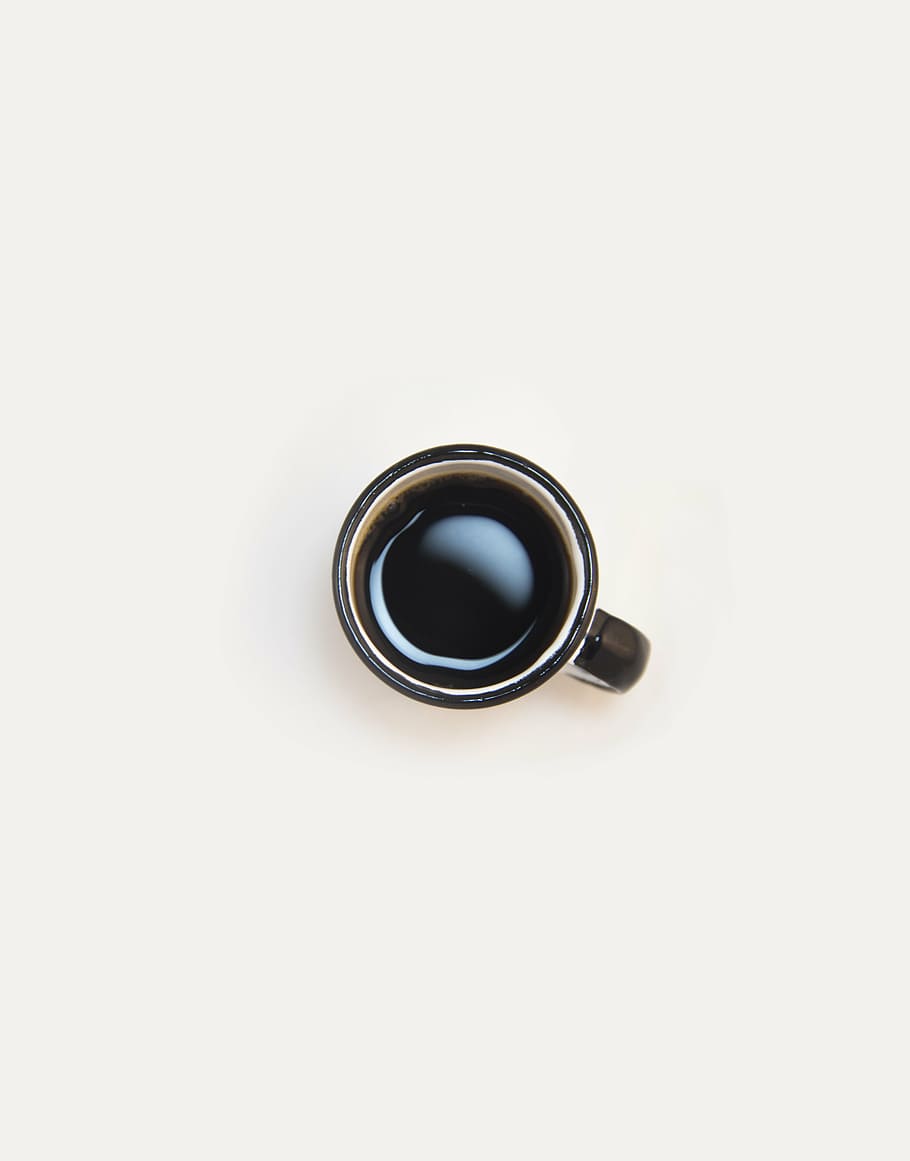cup of coffee on white surface, coffee cup, espresso, beverage HD wallpaper