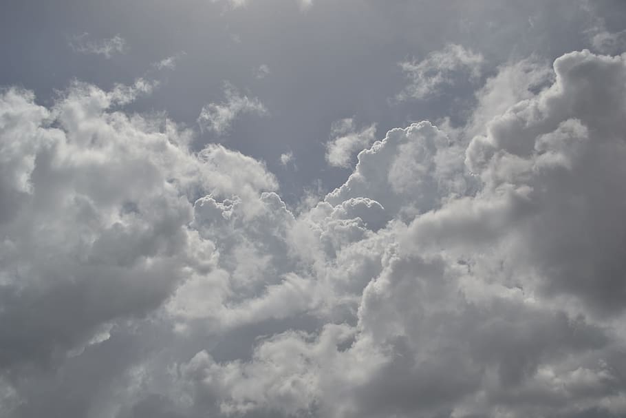 sky, clouds, light, blue sky, white clouds, sun, rays, tomorrow HD wallpaper