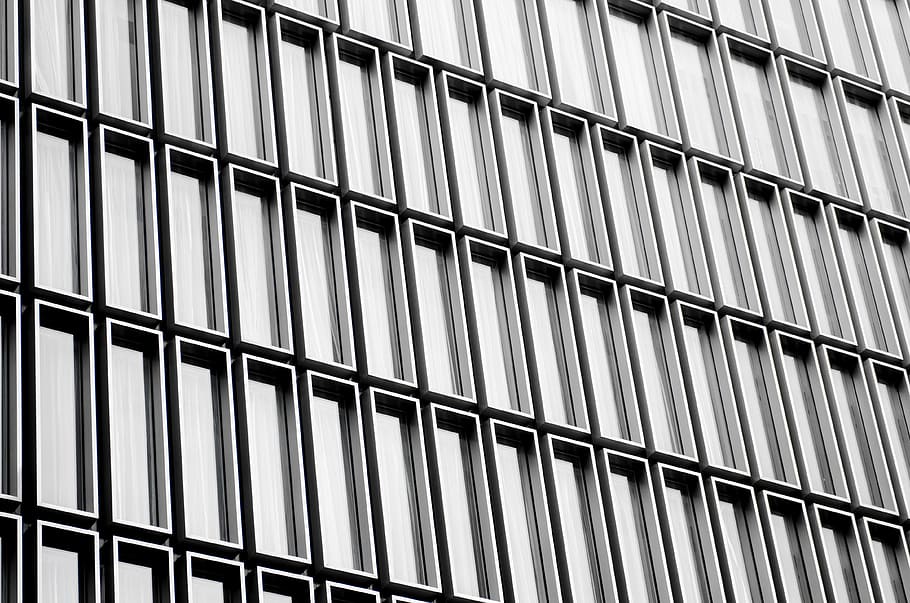 building, windows, architecture, modern, exterior, business HD wallpaper
