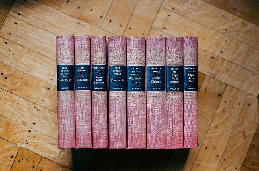 book, table, read, red, collection, knowledge, wisdom, paper HD wallpaper