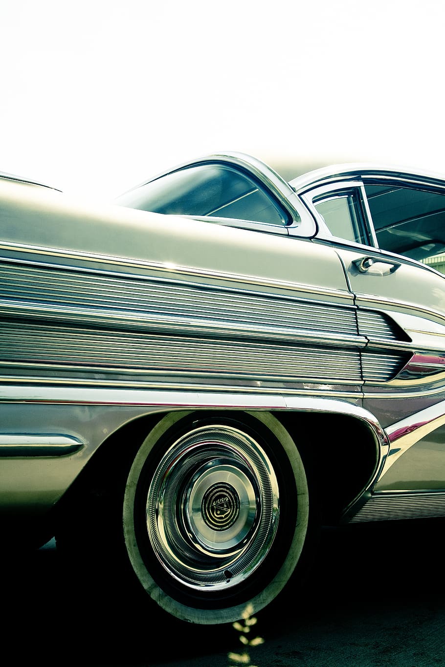 oldtimer, chrome, automotive, classic, silver, retro, edelkarosse HD wallpaper