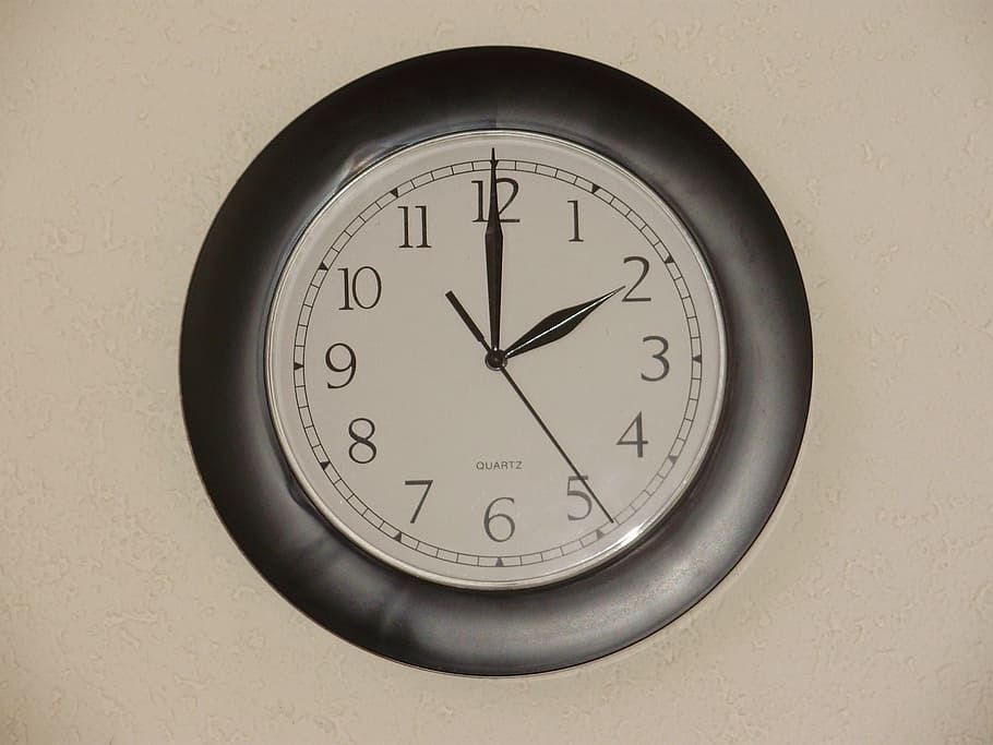 clock, time, wall clock, number, geometric shape, instrument of time HD wallpaper