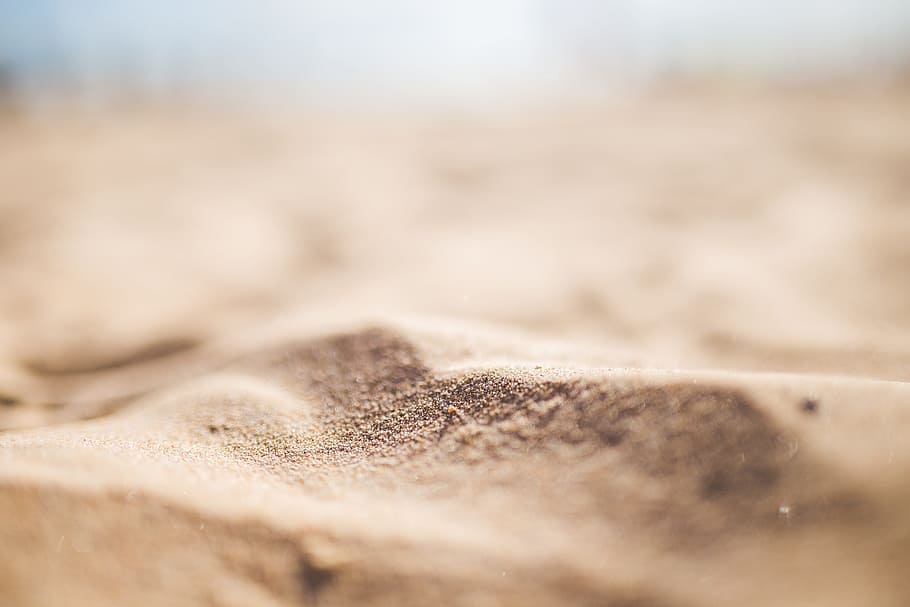 beach, sand, summer, vacation, selective focus, land, close-up HD wallpaper