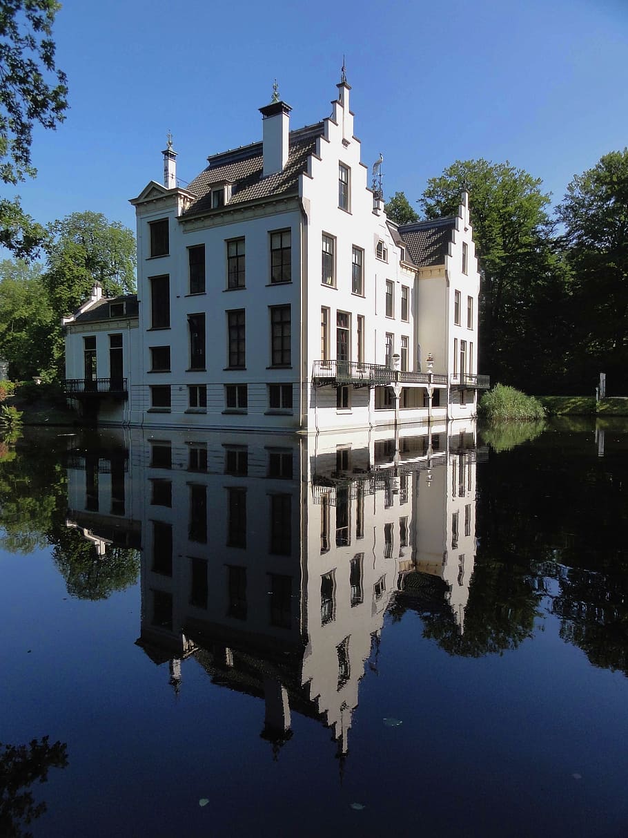netherlands, palace, building, structure, landmark, architecture HD wallpaper