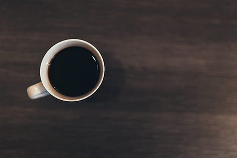 Top View Coffee Desk, business, cup, drink, coffee - Drink, heat - Temperature HD wallpaper