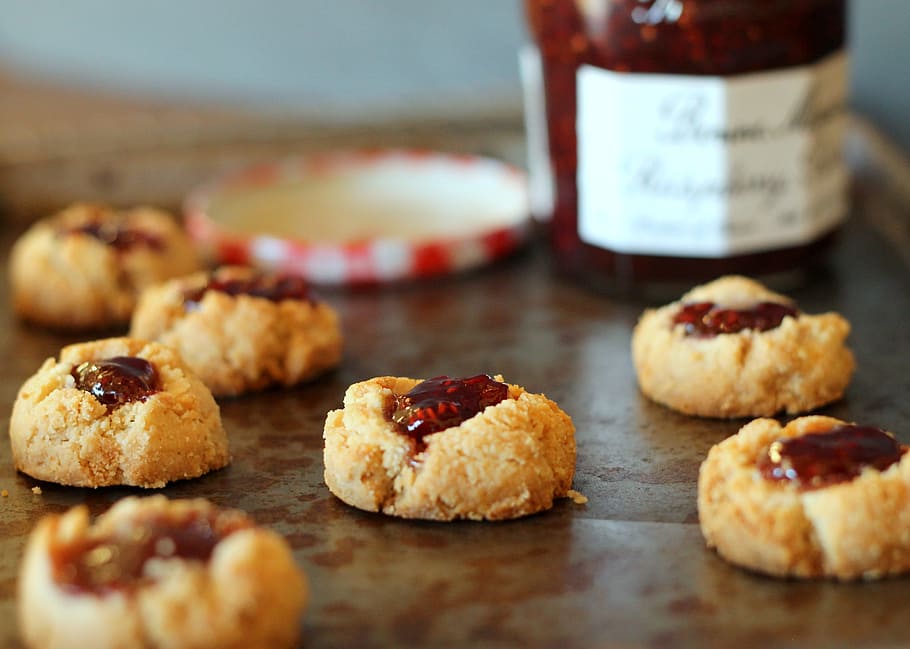 Cookies, Fruit, Sandwich, food and drink, sweet food, no people HD wallpaper
