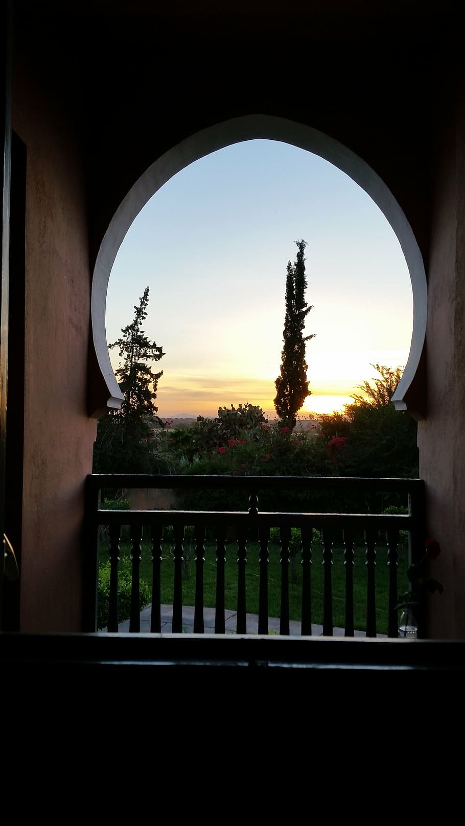 marrakech, lever, de, soleil, architecture, silhouette, sky HD wallpaper