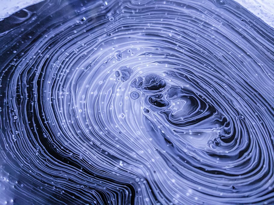 blue and white abstract painting, texture, pattern, water, liquid HD wallpaper