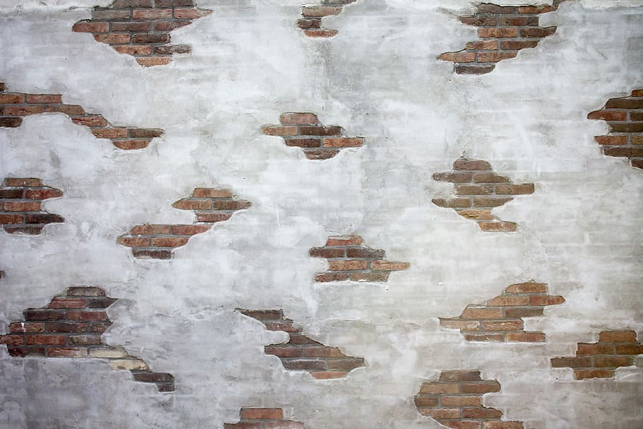 Stone, Stones, Brick Wall, old wall, rhinestones, background HD wallpaper