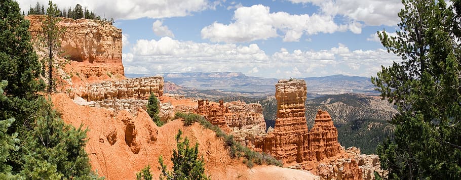 Machu Picchu, hoodoo formations, rock, sandstone, erosion, bryce canyon, HD wallpaper