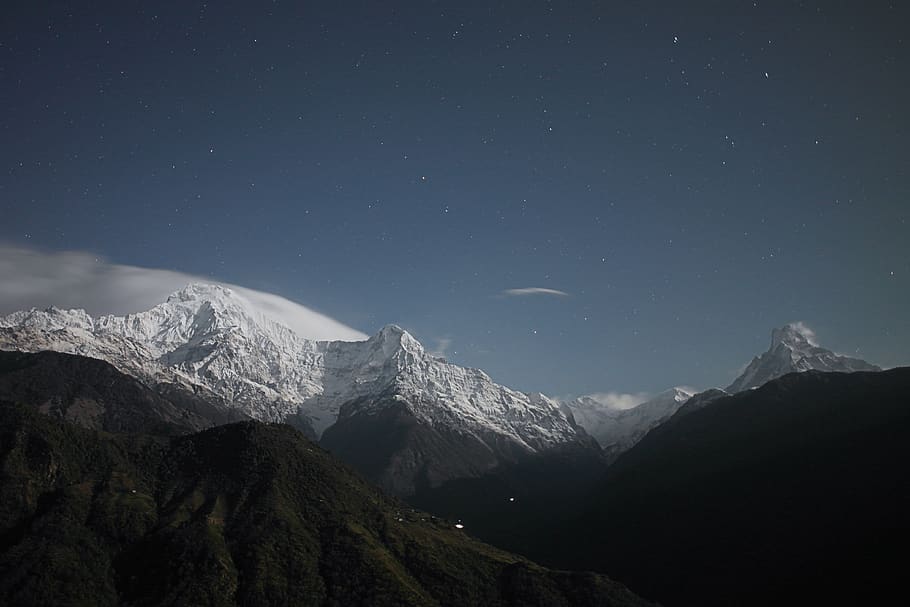 annapurna, himalaya, trekking, mountains, high altitude, annapurna range, HD wallpaper