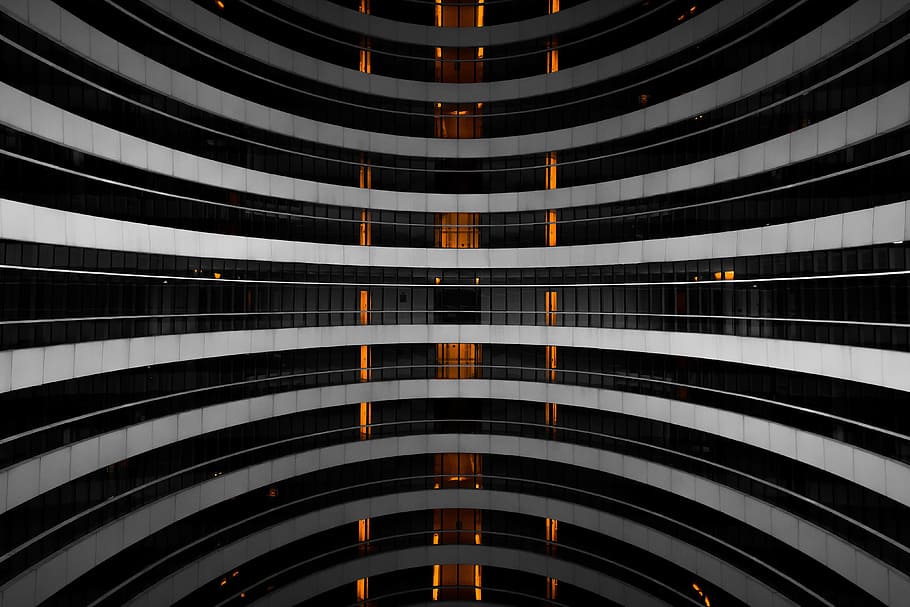 Science building design, architecture, abstract, backgrounds HD wallpaper