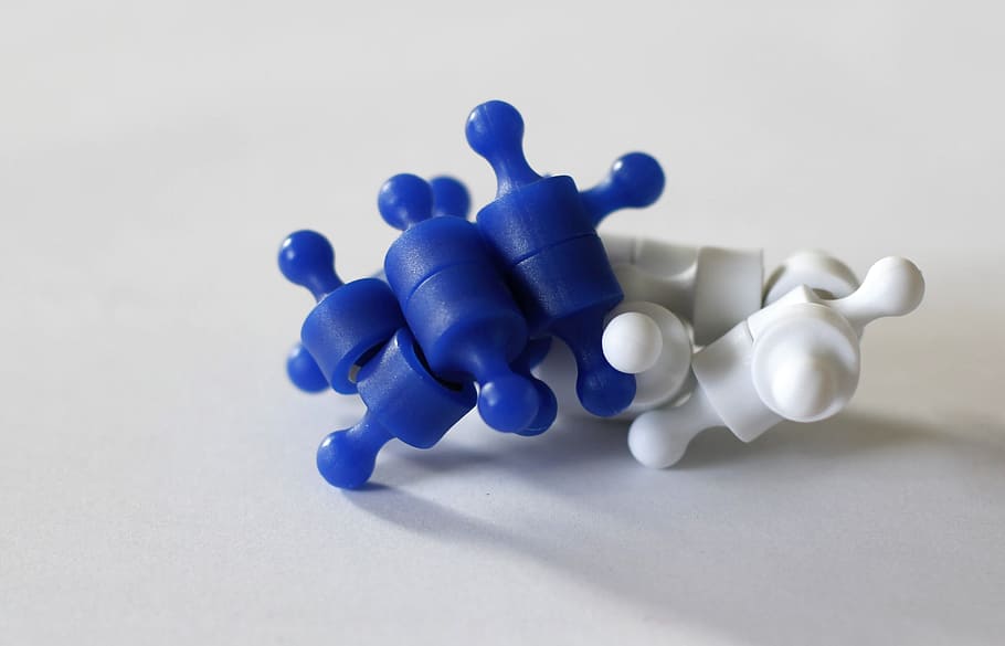 magnets, blue, white, mixed, pile, healthcare and medicine HD wallpaper