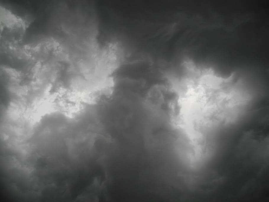 storm, sky, storm clouds, heaven, emotive, dark clouds, weather HD wallpaper