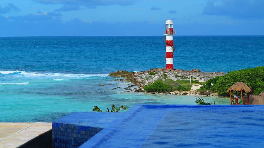 Mexico, Lighthouse, Landscape, View, Sea, tourism, lantern HD wallpaper