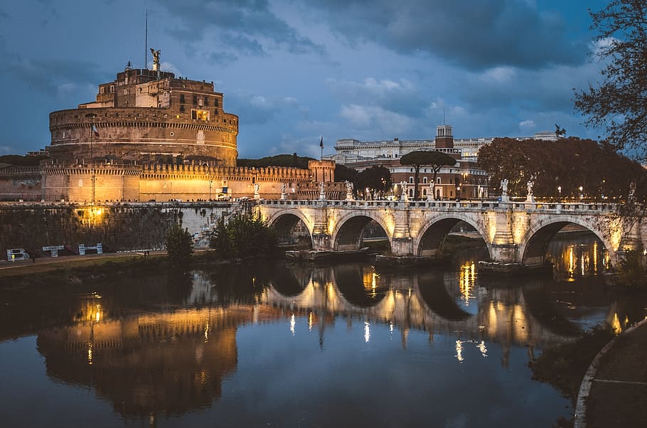 Sant Angelo Castle 1080p 2k 4k 5k Hd Wallpapers Free Download Wallpaper Flare