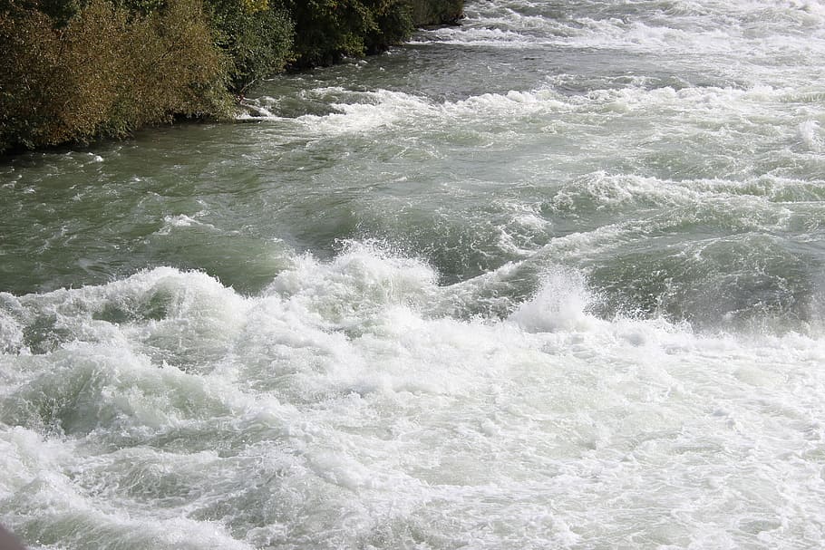 niagara, water, rapids, river, nature, flowing, scenic, foam HD wallpaper