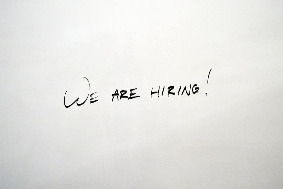 we are hiring! signage, recruitment, employee, employment, career, HD wallpaper