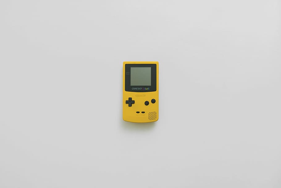 Gameboy Color, turned off GameBoy Color, minimalistic, still