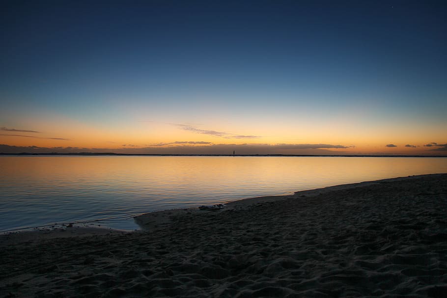 sea, ocean, water, waves, nature, horizon, sand, beach, coast HD wallpaper