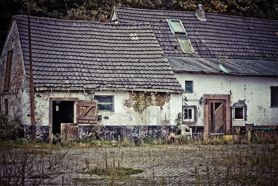 Lost, Building, Old, Lapsed, lost places, leave, ruin, decay HD wallpaper
