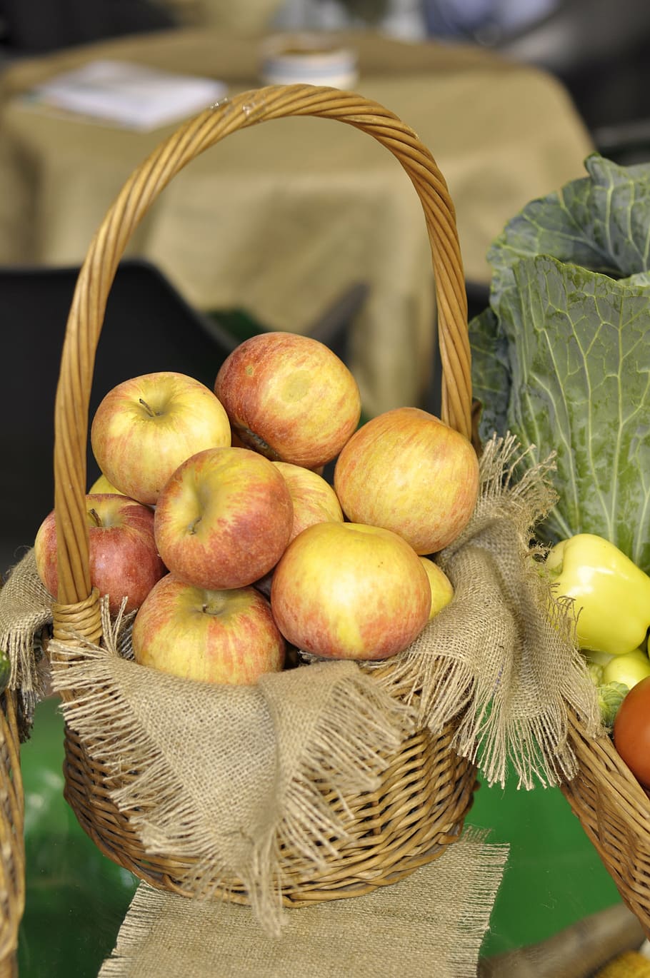 organic, apples, fruit, fresh, food, delicious, garden, harvest HD wallpaper