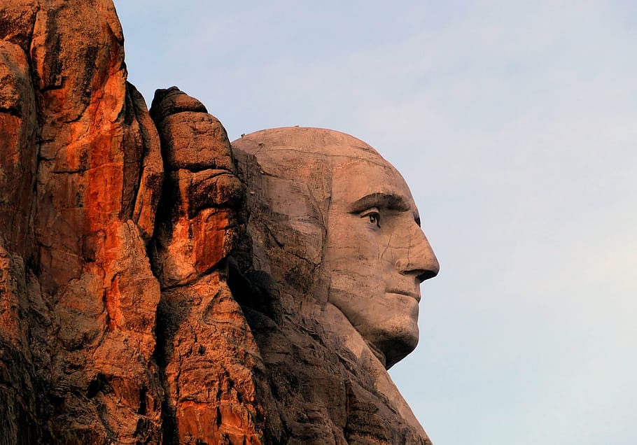 Mount Rushmore National Memorial, USA, monument, mountain, president, HD wallpaper