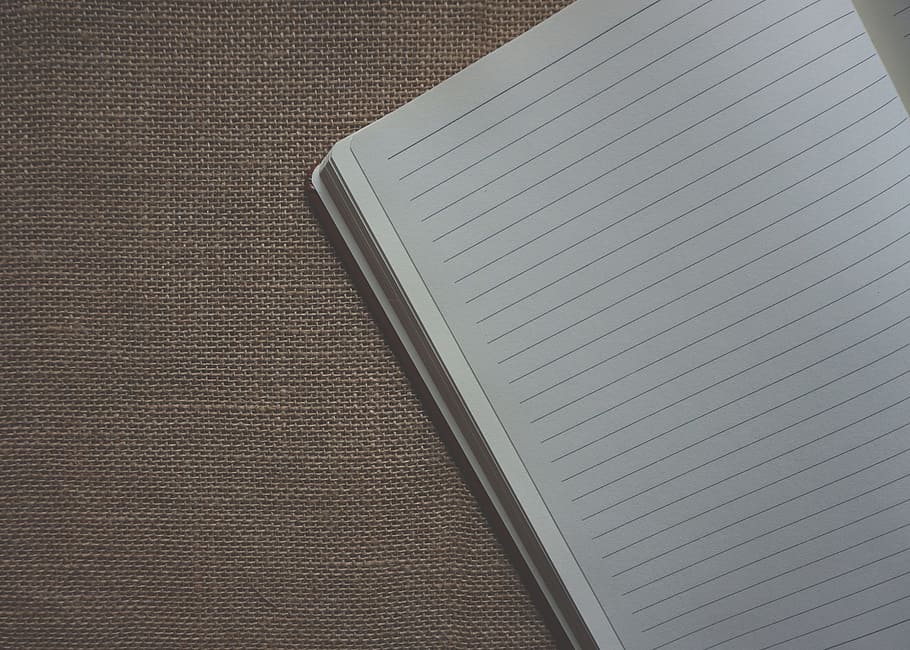 notebook, school, document, paper, blank, composition, diary HD wallpaper