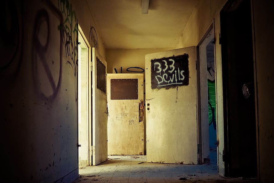 lost places, building, abandoned, old, decay, lapsed, ruin, HD wallpaper