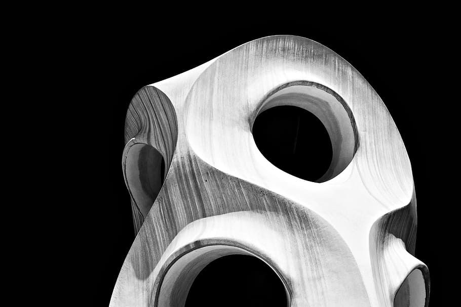 Detail from the roof of Casa Mila (La Pedrera) in Barcelona, Spain HD wallpaper
