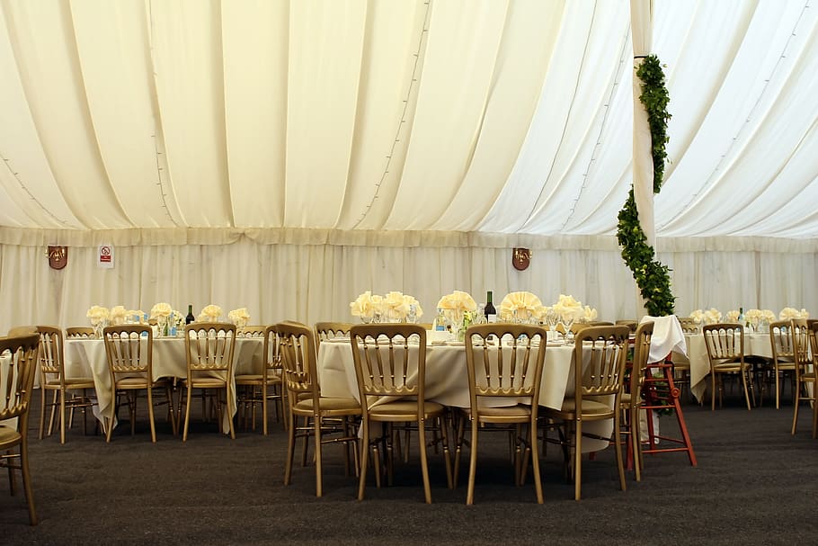 table arrangement, affair, anniversary, attractive, banquet, beautiful, HD wallpaper