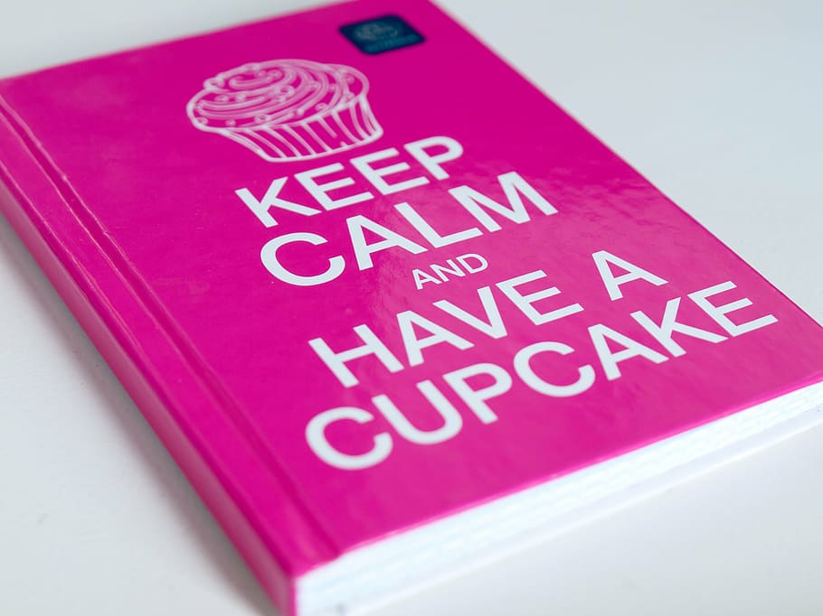 office, notes, cupcake, pink color, text, communication, close-up HD wallpaper