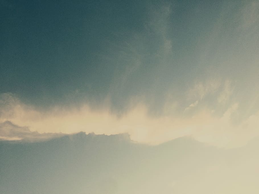 white clouds, daytime, blue, sky, nature, beauty in nature HD wallpaper