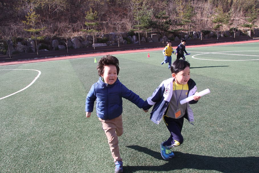 children's, running, athletic, childhood, males, boys, men HD wallpaper