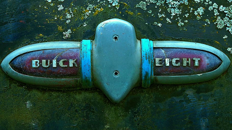 retro, auto, logo, car, buick, transport, silver, tuning, communication HD wallpaper
