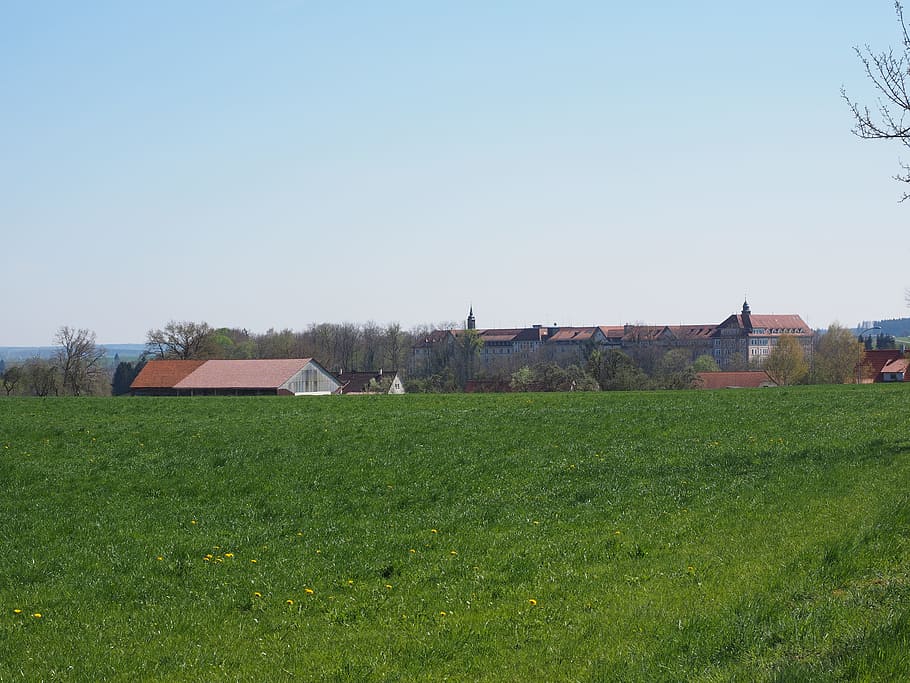 Fields, Hike, Danube, Valley, reported, danube valley, monastery HD wallpaper