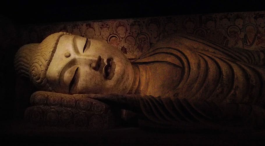 Buddha, and, like, indoors, no people, ancient, close-up, ancient civilization HD wallpaper