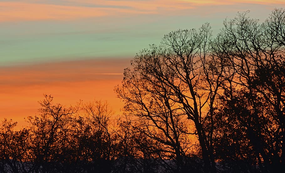 Twilight, Sunset, Evening, Clouds, sky, nature, beauty in nature HD wallpaper