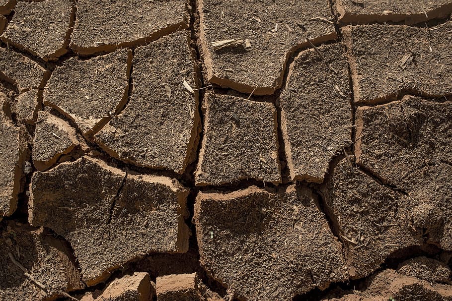 Ground, Dry, Earth, Cracks, Desert, survade, hit, summer, without rain