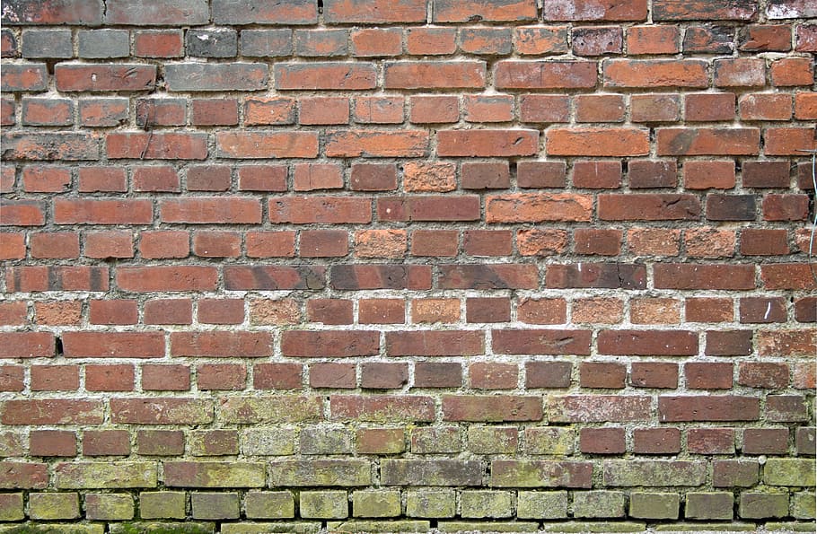 brown brick wall, clinker, background, wallpaper, background image HD wallpaper