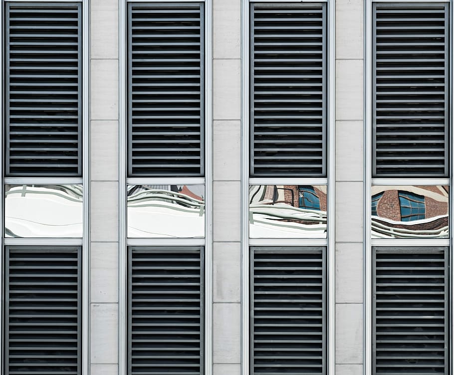 grey and black building closeup photography, gray architecture digital wallpaper HD wallpaper