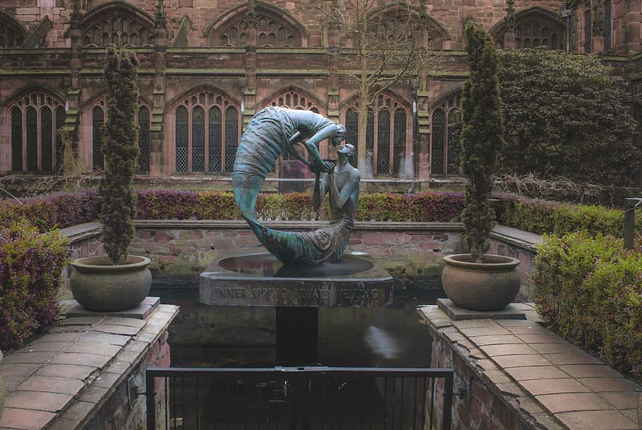 statue, sculpture, structure, old, art, architecture, built structure HD wallpaper
