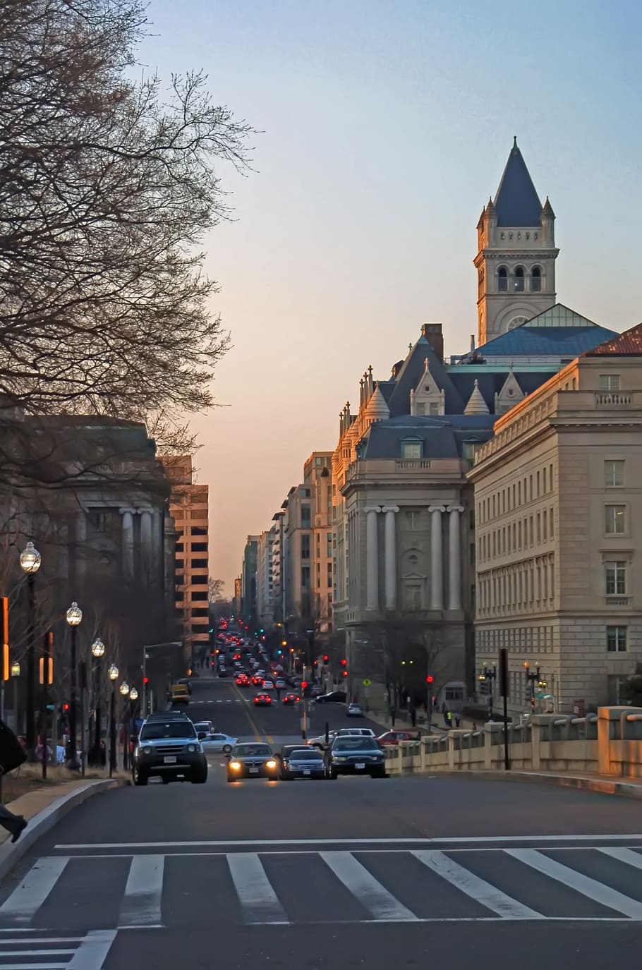 district, financial, sidewalk, architecture, building architecture HD wallpaper