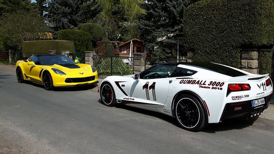 Corvette, C7, Z06, Tuning, Sports Car, american, v8, usa, compressor HD wallpaper