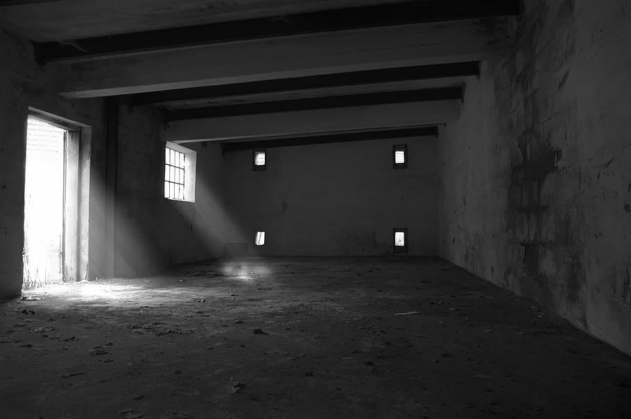 old building, sinister, edited, architecture, indoors, no people HD wallpaper