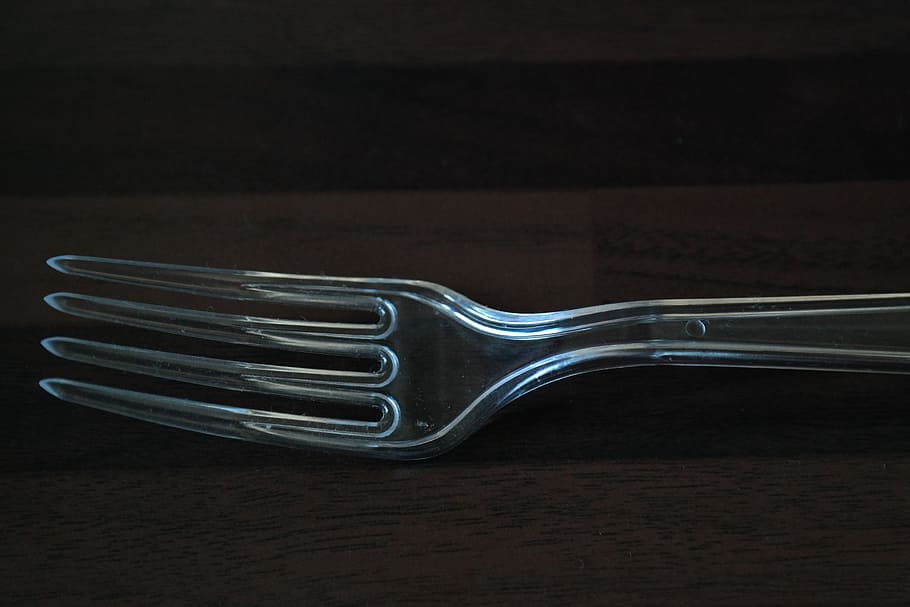 Fork, Plastic Cutlery, plastic fork, transparent, forks, no people HD wallpaper