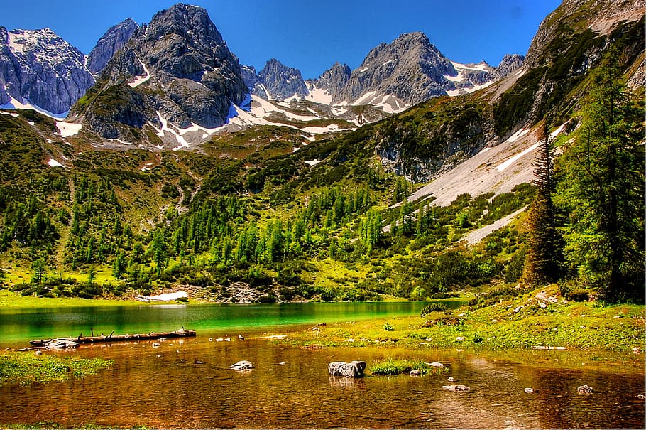 Tyrol, Alpine, Mountains, Austria, tyrolean alps, nature, hiking, HD wallpaper