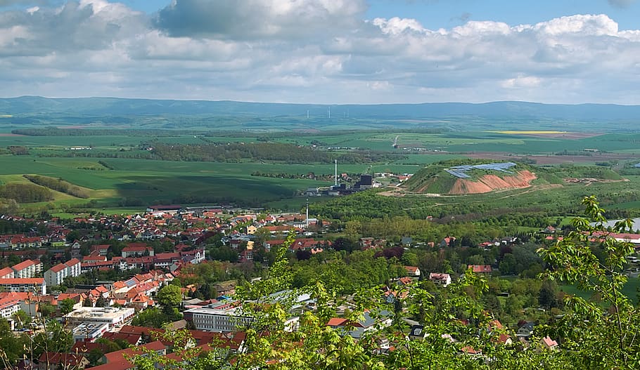 distant view, panorama, landscape, outlook, vision, südharz HD wallpaper