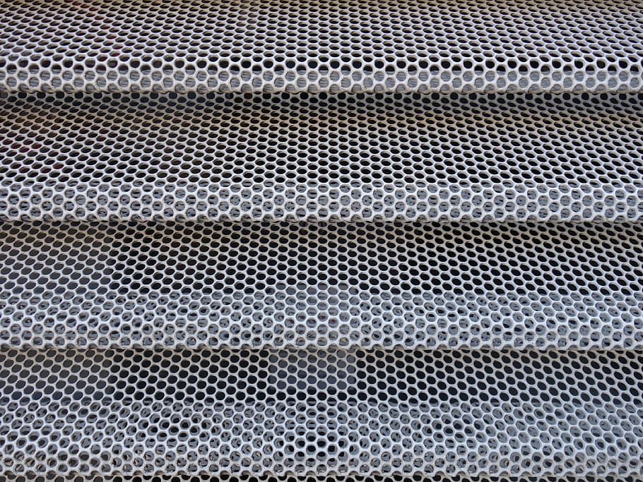 holes, sheet, folded, mudguard, perforated sheet, many, edges HD wallpaper