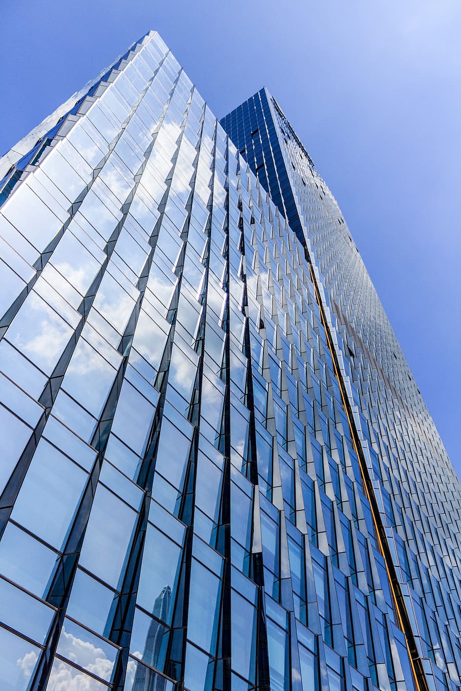 building, high building, sky, skyscraper, architecture, city HD wallpaper